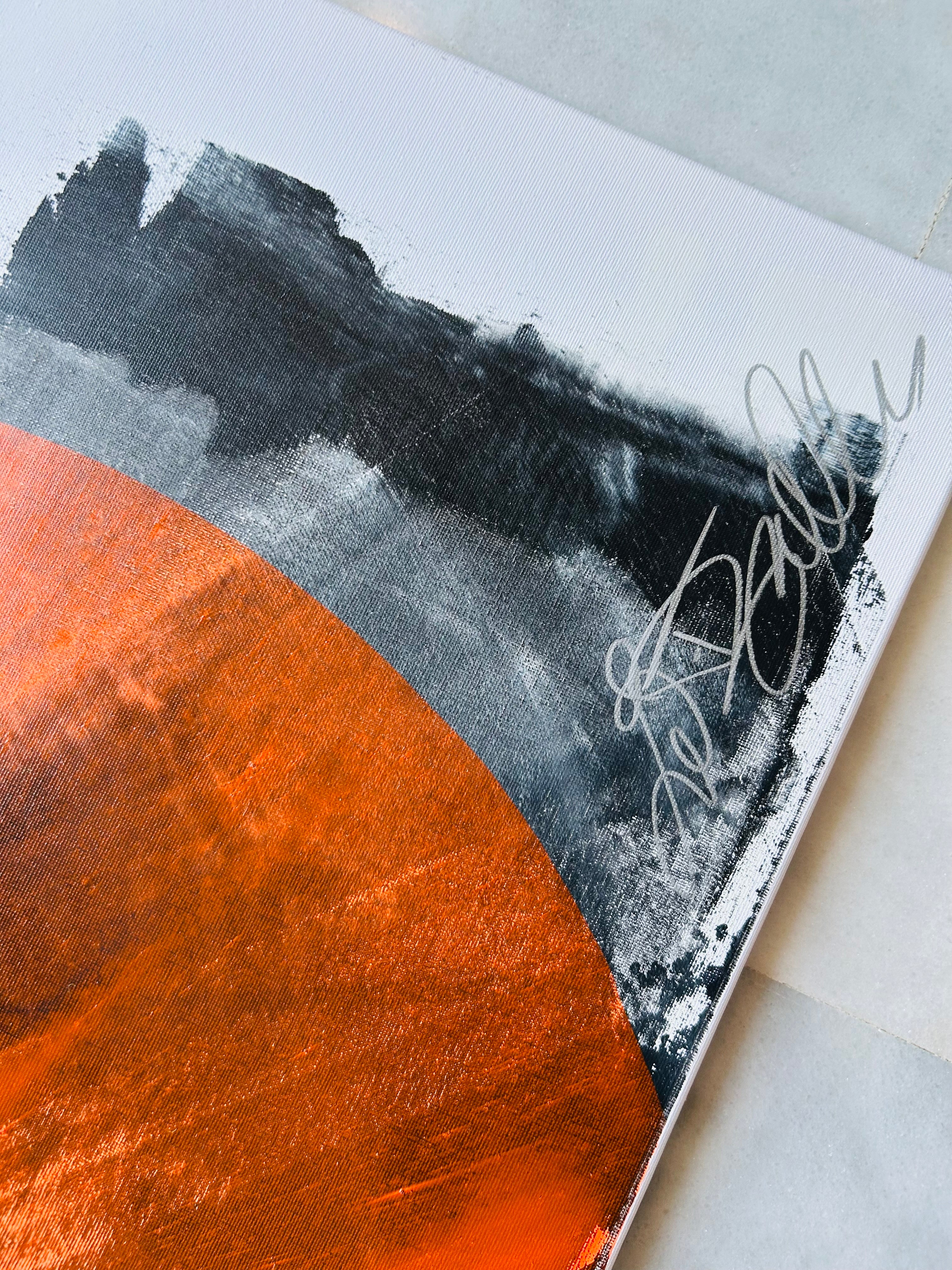 Collision of Elements original artwork showing interplay of natural elements.