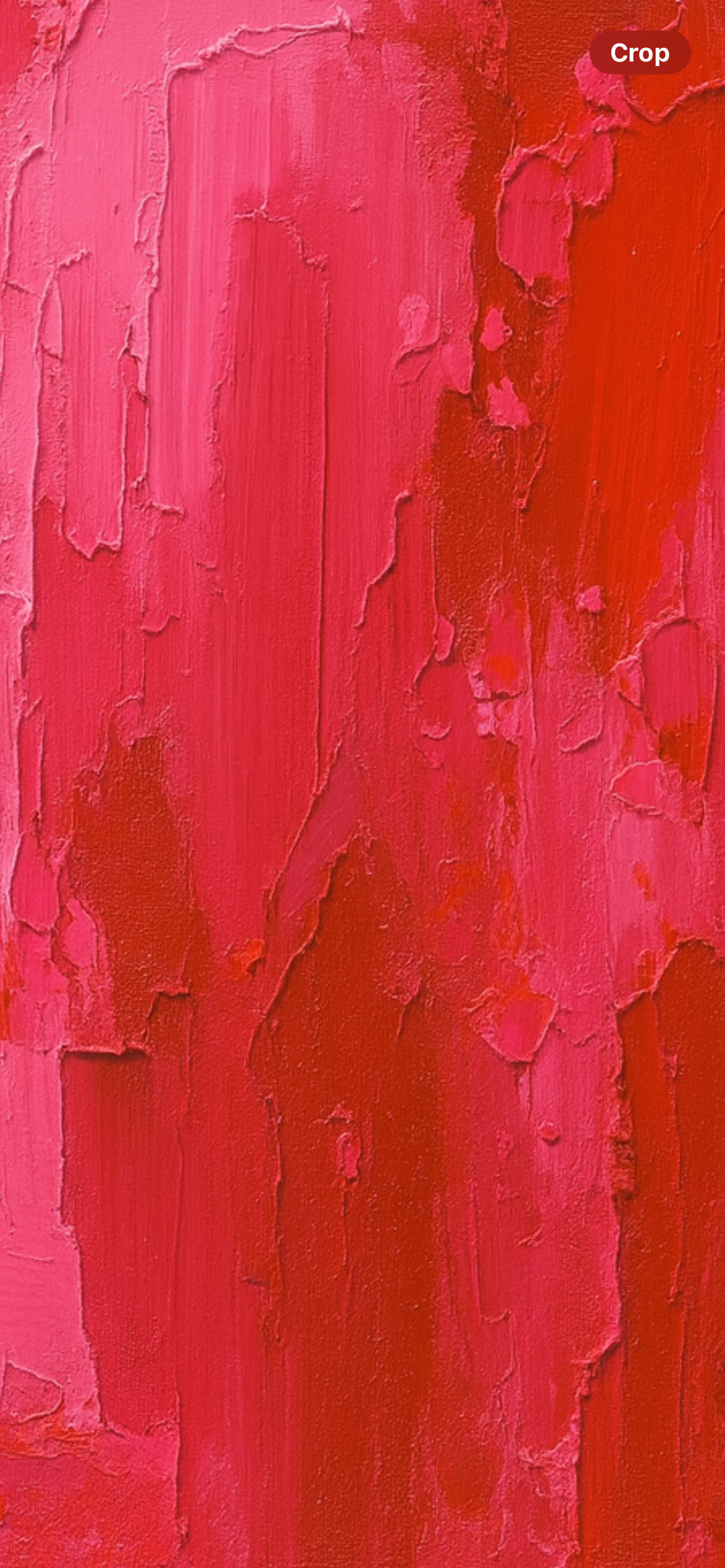 "Raw Emotions painting - detail showing dramatic impasto technique and color blending"