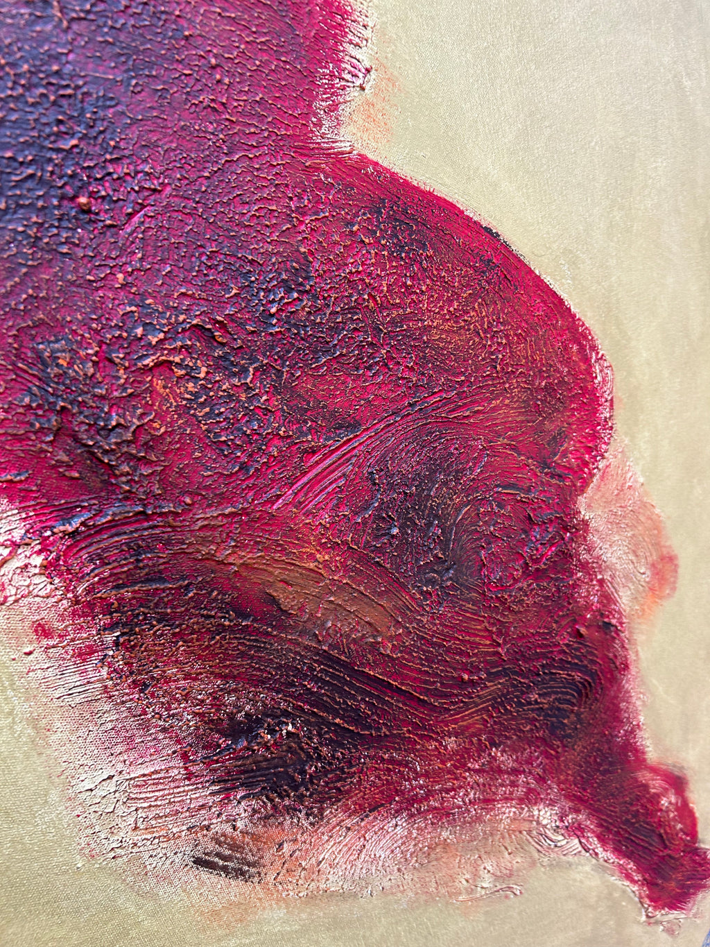 deep colours and textures